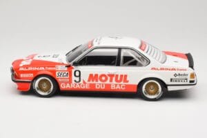 BMW 635 CSi E24 #9 Hollinger / P. Giroix Garage du Bac 24 Hours of Spa 1984 Minichamps 1:18 155842509 Diecast - image 3 of 6