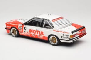 BMW 635 CSi E24 #9 Hollinger / P. Giroix Garage du Bac 24 Hours of Spa 1984 Minichamps 1:18 155842509 Diecast - image 5 of 6