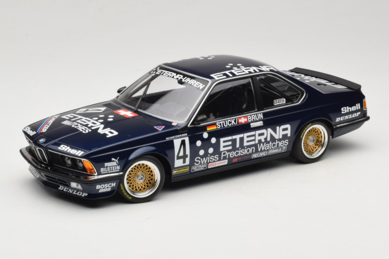 BMW 635 CSi E24 Schnitzer Eterna #4 H. Stuck / W. Brun 3rd Place Brno Grand Prix ETCC 1983 Minichamps 1:18 BMW 635 CSi E24 Schnitzer Eterna #4 H. Stuck / W. Brun 3rd Place Brno Grand Prix ETCC 1983 Minichamps 1:18 155832504 Diecast