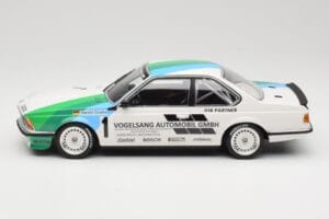 BMW 635 CSi E24 Vogelsang Automobile H. Grohs Winner Bergischer Löwe Zolder 1984 Minichamps 1:18 155842511 Diecast - image 3 of 6