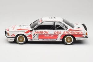 BMW 635CSi E24 Team Brun Motorsport #21 H. Grohs / T. Boutsen Spa 24 Hours 1985 Minichamps 1:18 155852521 Diecast - image 3 of 6