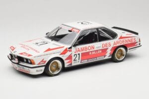 BMW 635CSi E24 Team Brun Motorsport #21 H. Grohs / T. Boutsen Spa 24 Hours 1985 Minichamps 1:18 155852521 Diecast