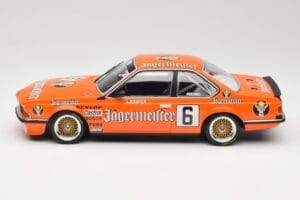 BMW 635CSi E24 Jagermeister #6 H. Stuck Bergischer Lowe Zolder DPM 1984 Minichamps 1:18 155842506 Diecast - image 3 of 6