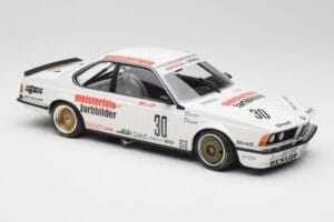 BMW 635CSi E24 Team Schnitzer Eterna #30 S. Bellof / S. Danner ETCC 1984 Minichamps 1:18 155832530 Diecast - image 4 of 6