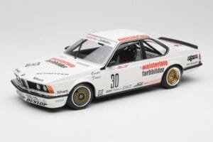 BMW 635CSi E24 Team Schnitzer Eterna #30 S. Bellof / S. Danner ETCC 1984 Minichamps 1:18 155832530 Diecast