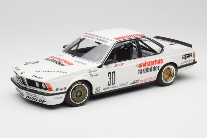 BMW 635CSi E24 Team Schnitzer Eterna #30 S. Bellof / S. Danner ETCC 1984 Minichamps 1:18 155832530 Diecast