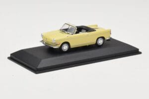 BMW 700 Cabriolet Yellow Minichamps 1:43 BMW002 Diecast - image 2 of 4