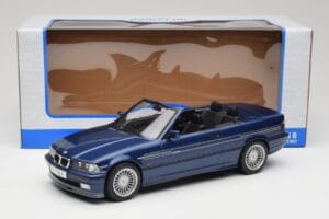 BMW Alpina B3 E36 3.2 Convertible Alpina Blue Metallic MCG 1:18 MCG18320 Diecast - image 7 of 7