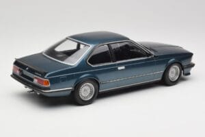 BMW 635 CSi E24 Petrol Blue Metallic Minichamps 1:18 155028108 Diecast - image 2 of 6