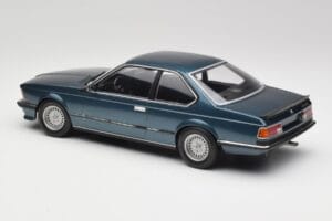 BMW 635 CSi E24 Petrol Blue Metallic Minichamps 1:18 155028108 Diecast - image 5 of 6