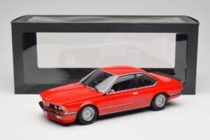 BMW 635 CSi E24 Red Dealer Edition Minichamps 1:18 80435B5D026 Diecast - image 6 of 6