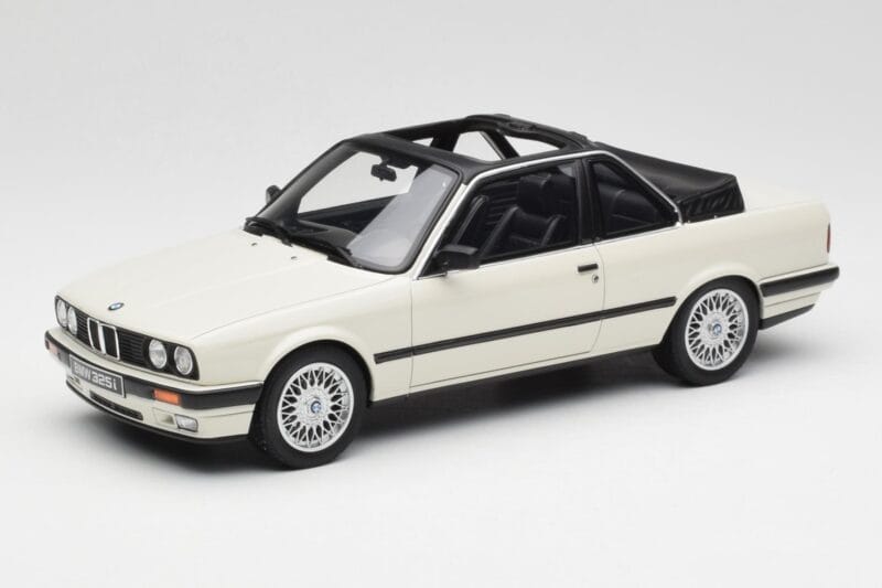 BMW 325i E30 Baur TC2 White Otto 1:18 OT1097 Resin