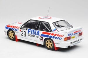 BMW E30 M3 #20 M. Duez / A. Lopes 1000 Lakes Rally 1989 IXO 1:18 18RMC132 Diecast - image 5 of 6