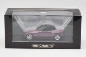 BMW Z1 E30 Purple Metallic Minichamps 1:43 400020101 Diecast - image 5 of 5