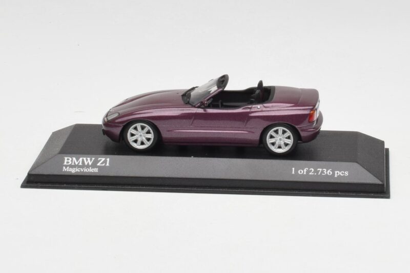 BMW Z1 E30 Purple Metallic Minichamps 1:43 BMW Z1 E30 Purple Metallic Minichamps 1:43 400020101 Diecast