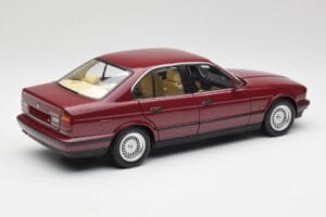 BMW 535i E34 Red Minichamps 1:18 100024002 Diecast - image 3 of 8