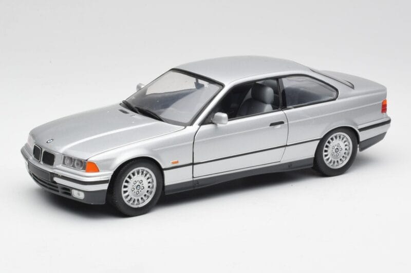 BMW 3 Series E36 Coupe Silver UT Models 1:18 180023321 Diecast