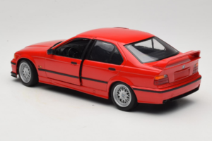 BMW 318is E36 Hellrot UT Models 1:18 180024302-R1 Diecast - image 7 of 8