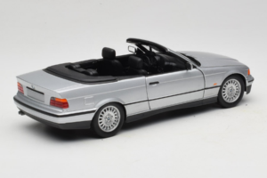 BMW 3 Series E36 Cabriolet Silver UT Models 1:18 BMW008 Diecast - image 3 of 8