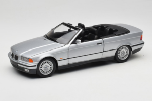 BMW 3 Series E36 Cabriolet Silver UT Models 1:18 BMW008 Diecast