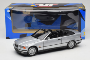 BMW 3 Series E36 Cabriolet Silver UT Models 1:18 BMW008 Diecast - image 8 of 8