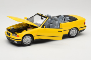 BMW 3 Series E36 Cabriolet Yellow UT Models 1:18 BMW007 Diecast - image 2 of 8