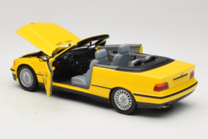 BMW 3 Series E36 Cabriolet Yellow UT Models 1:18 BMW007 Diecast - image 5 of 8