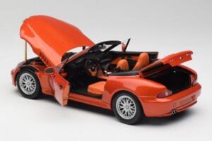 BMW Z3 E36 2.8 Phoenix Orange UT Models 1:18 20442 Diecast - image 5 of 8