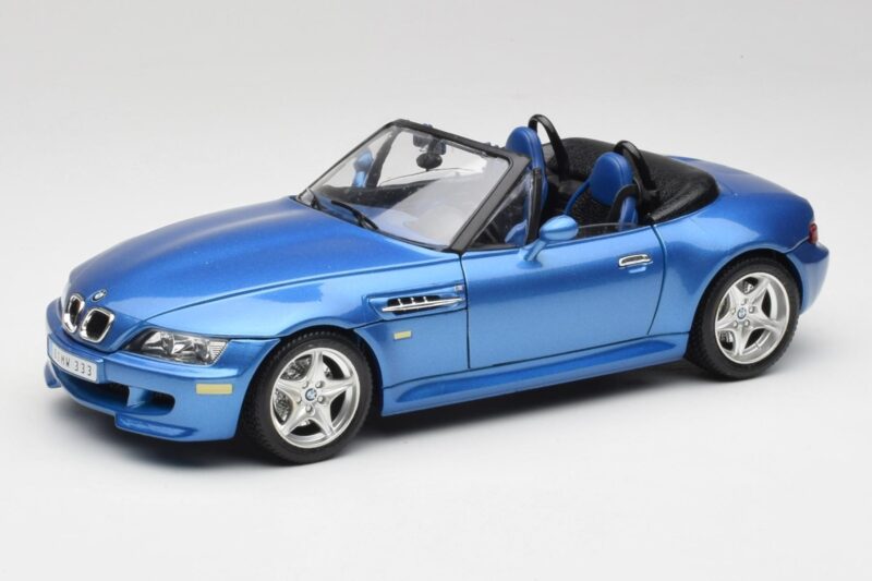 BMW Z3 E36 M Roadster Estoril Blue Bburago 1:18 3349-M1 Diecast