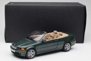 BMW 3 E46 Cabriolet Green Kyosho 1:18 80430009757 Diecast - image 8 of 8