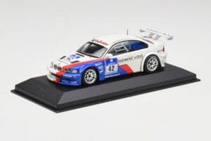 BMW M3 GTR E46 #42 J. Muller / D. Muller / H-J. Stuck / P. Lamy 24 Hours Nurburgring Winner 2004 Minichamps 1:43 444042342 Di - image 2 of 4
