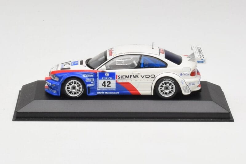 BMW M3 GTR E46 #42 J. Muller / D. Muller / H-J. Stuck / P. Lamy 24 Hours Nurburgring Winner 2004 Minichamps 1:43 444042342 Di