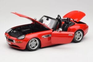 BMW Z8 E52 Red Bburago 1:18 Z8001 Diecast - image 2 of 8