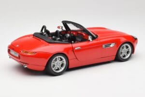 BMW Z8 E52 Red Bburago 1:18 Z8001 Diecast - image 3 of 8