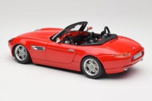 BMW Z8 E52 Red Bburago 1:18 Z8001 Diecast - image 7 of 8