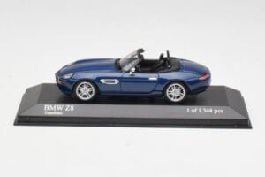 BMW Z8 E52 Topaz Blue Minichamps 1:43 431028740 Diecast