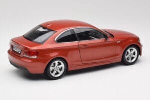 BMW 1 E82 Coupe Orange Kyosho 1:18 80430427064 Diecast - image 3 of 8