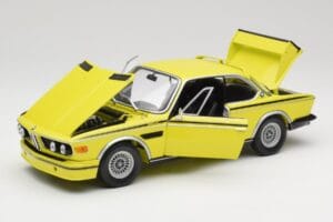 BMW 3.0 CSL E9 Yellow Minichamps 1:18 180029028 Diecast - image 2 of 8