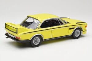 BMW 3.0 CSL E9 Yellow Minichamps 1:18 180029028 Diecast - image 3 of 8