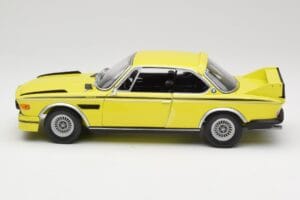 BMW 3.0 CSL E9 Yellow Minichamps 1:18 180029028 Diecast - image 4 of 8
