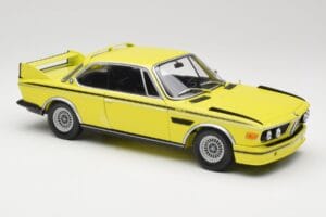 BMW 3.0 CSL E9 Yellow Minichamps 1:18 180029028 Diecast - image 6 of 8