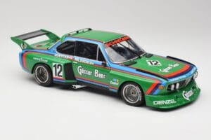 BMW 3.5 CSL E9 Gruppe 5 #12 H. Quester / G. Nilsson Zeltweg Winner 1976 Minichamps 1:18 180762012 Diecast - image 6 of 8