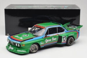 BMW 3.5 CSL E9 Gruppe 5 #12 H. Quester / G. Nilsson Zeltweg Winner 1976 Minichamps 1:18 180762012 Diecast - image 8 of 8