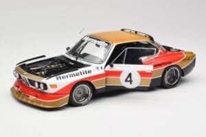 BMW 3.5 CSL E9 Gruppe 5 #4 J. Fitzpatrick / T. Walkinshaw Silverstone Winner 1976 Minichamps 1:18 180762004 Diecast - image 2 of 8