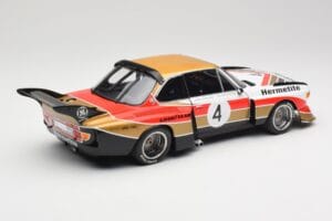 BMW 3.5 CSL E9 Gruppe 5 #4 J. Fitzpatrick / T. Walkinshaw Silverstone Winner 1976 Minichamps 1:18 180762004 Diecast - image 3 of 8