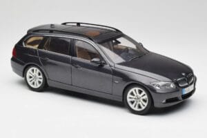 BMW 330i E91 Touring Dark Grey Kyosho 1:18 80430394360 Diecast - image 6 of 8