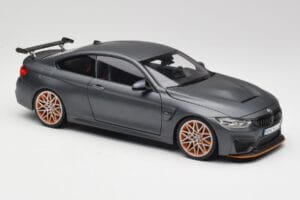 BMW M4 F82 GTS Frozen Grey Minichamps 1:18 80432411555 Diecast - image 6 of 8