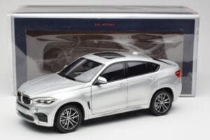 BMW X6 M F86 Silver Norev 1:18 183200 Diecast - image 8 of 8