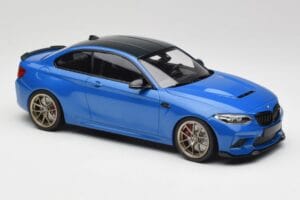 BMW M2 F87 CS Misano Blue & Gold Wheels Minichamps 1:18 155021027 Diecast - image 4 of 6