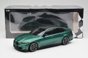 BMW M3 G80 Isle of Man Green Minichamps 1:18 155020200 Diecast - image 6 of 6